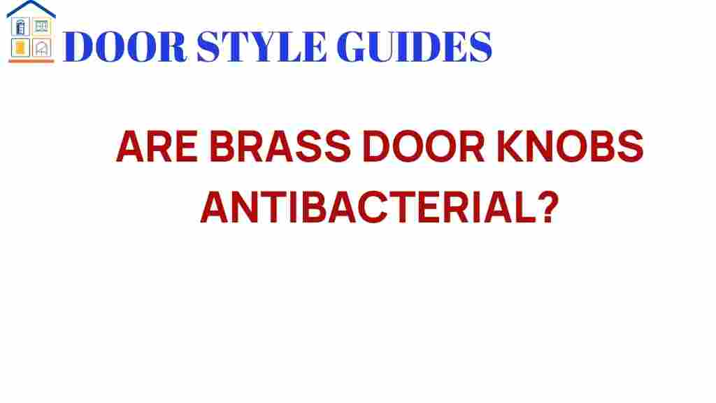 are-brass-door-knobs-antibacterial