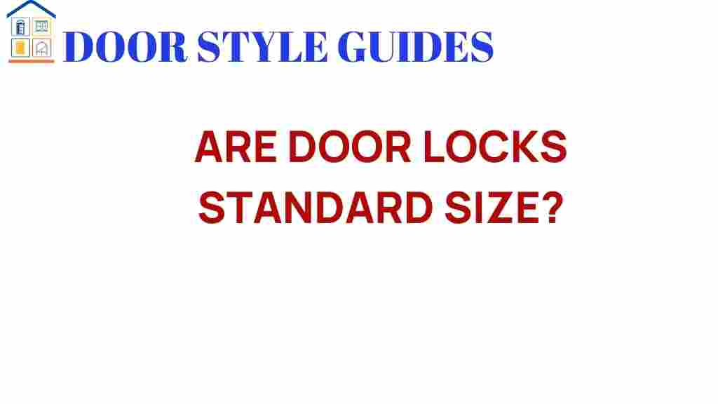 are-door-locks-standard-size