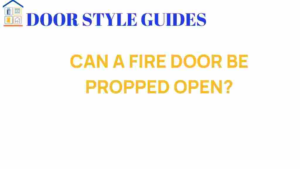 can-a-fire-door-be-propped-open