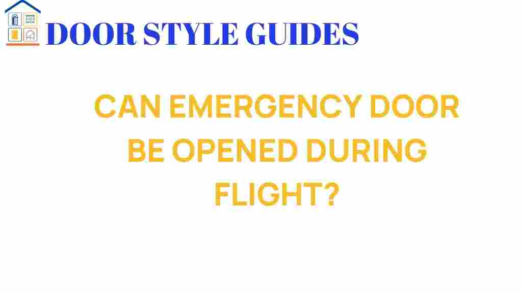 can-emergency-doors-be-opened-during-flight
