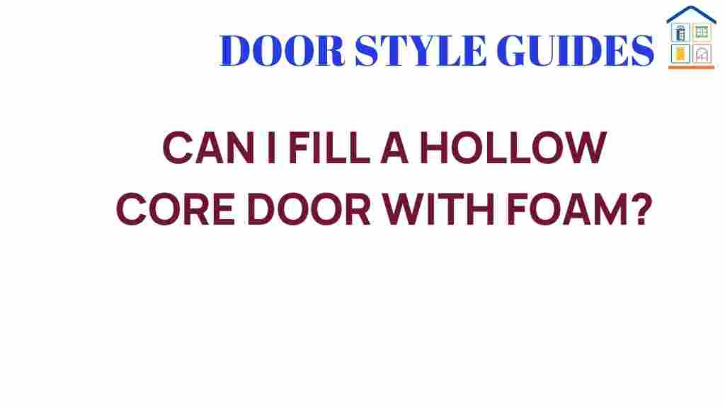 can-i-fill-a-hollow-core-door-with-foam