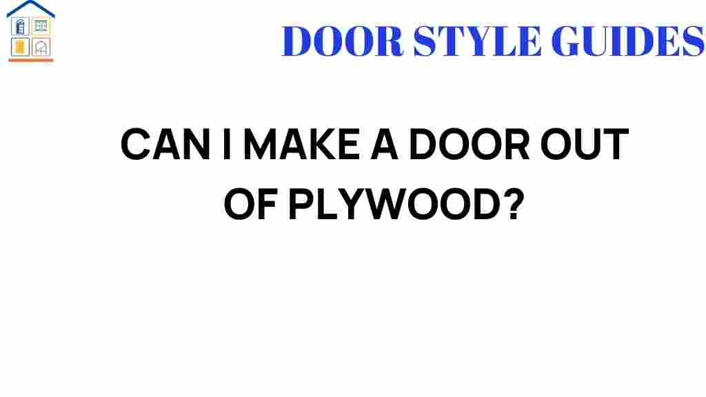can-i-make-a-door-out-of-plywood