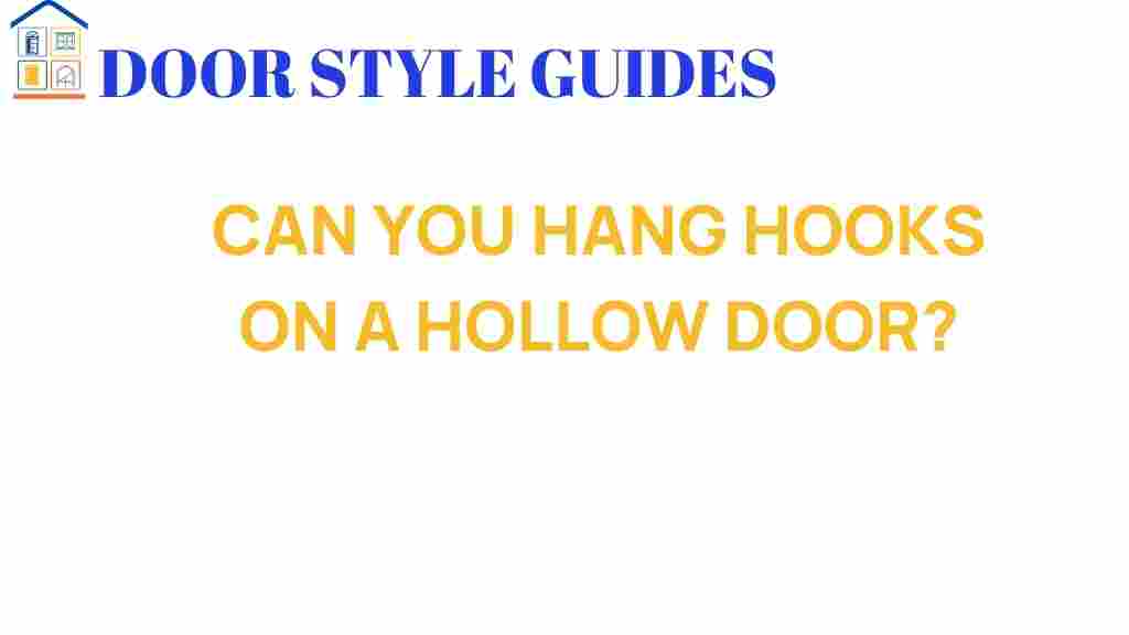 can-you-hang-hooks-on-a-hollow-door