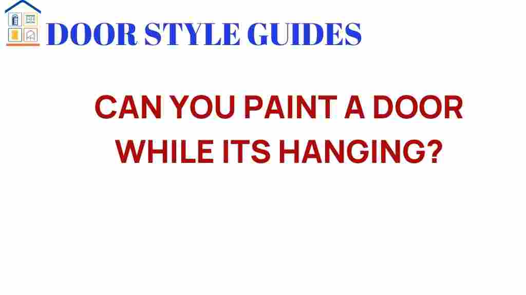 painting-a-door-while-hanging