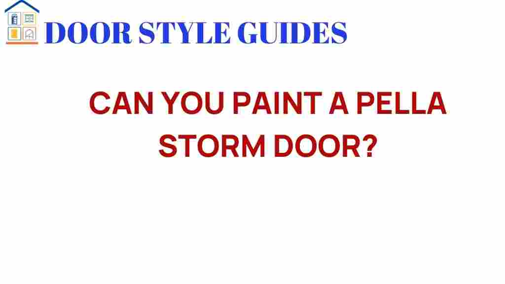 can-you-paint-a-pella-storm-door
