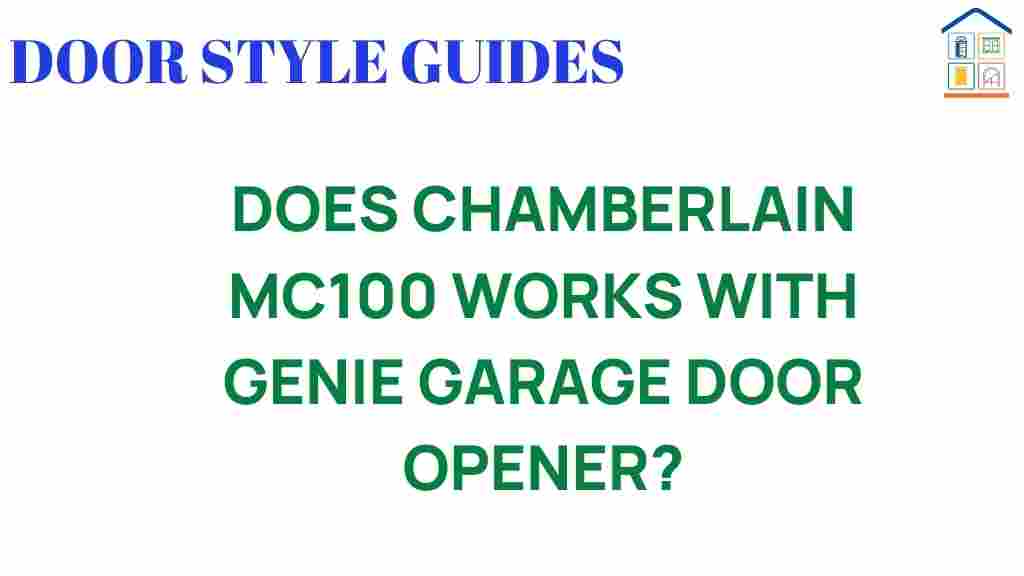 chamberlain-mc100-genie-compatibility