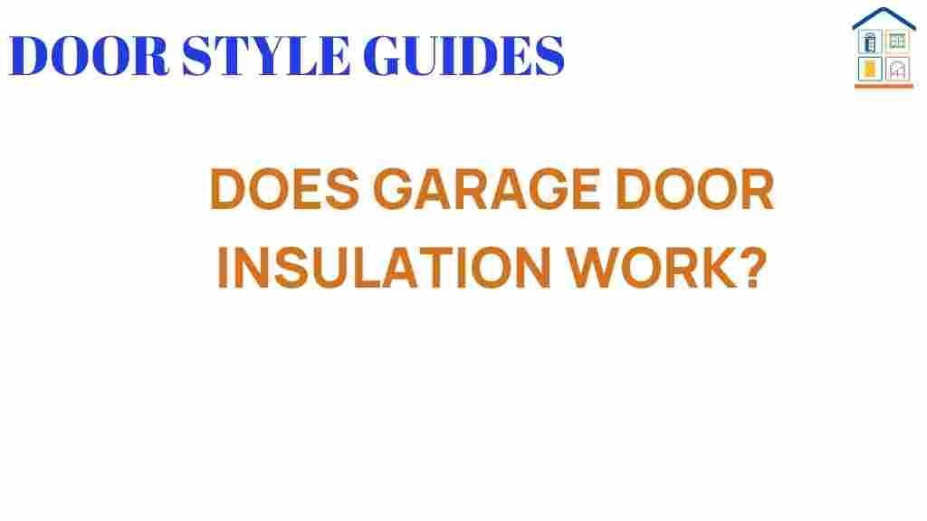does-garage-door-insulation-work