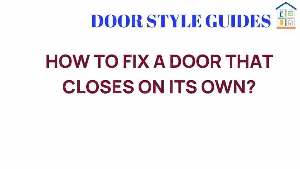 how-to-fix-a-door-that-closes-on-its-own