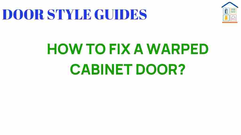 fix-a-warped-cabinet-door