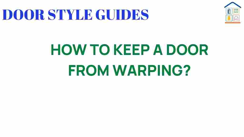 keep-door-warping