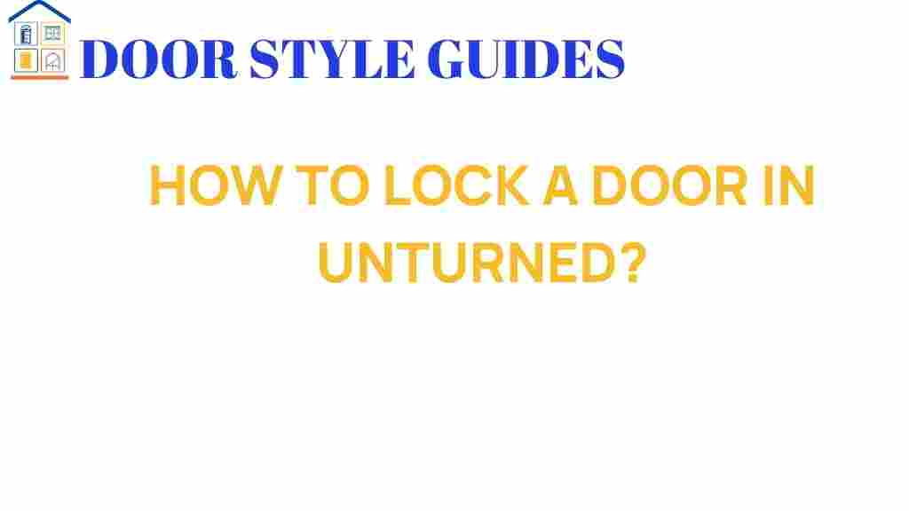 how-to-lock-a-door-in-unturned