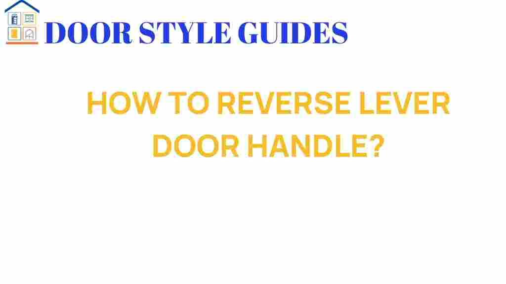 reverse-lever-door-handle