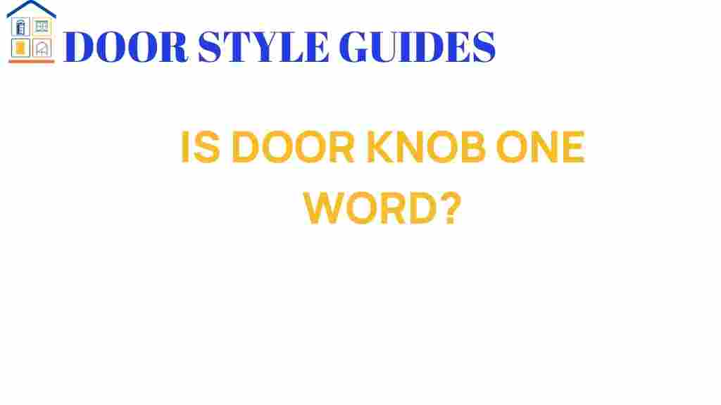 is-door-knob-one-word
