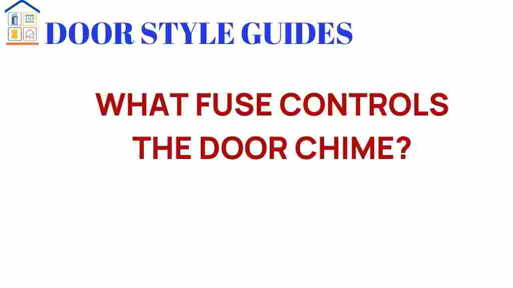 what-fuse-controls-door-chime