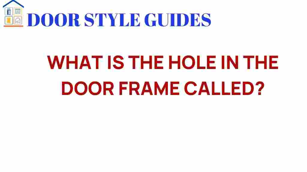 door-frame-hole-meaning