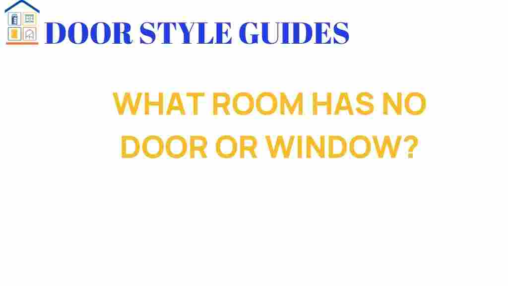 what-room-has-no-door-or-window