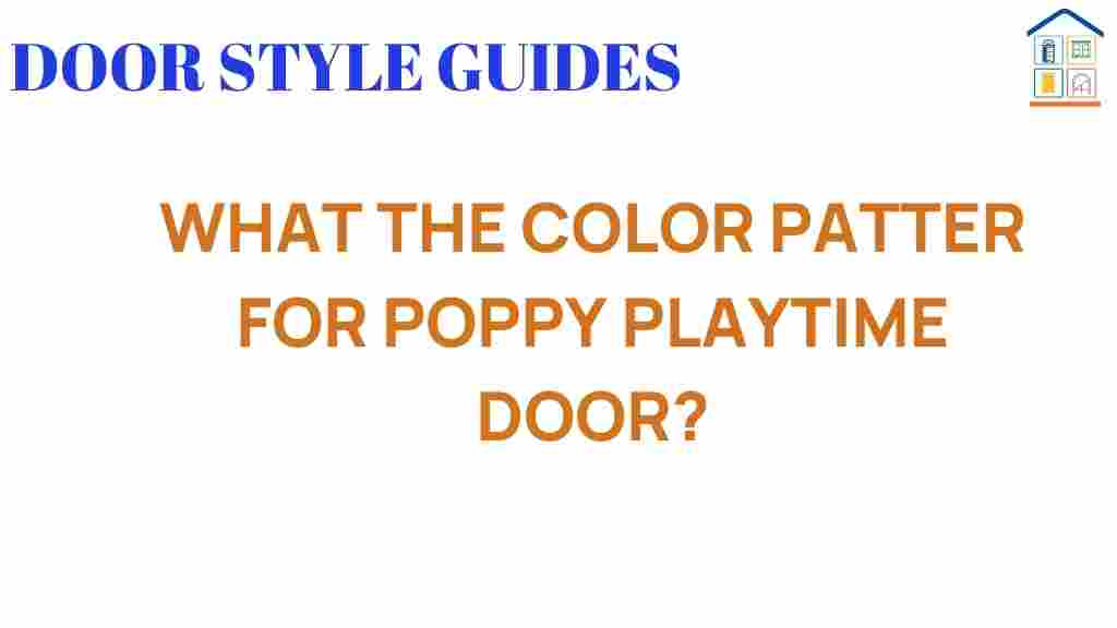 poppy-playtime-color-pattern-door