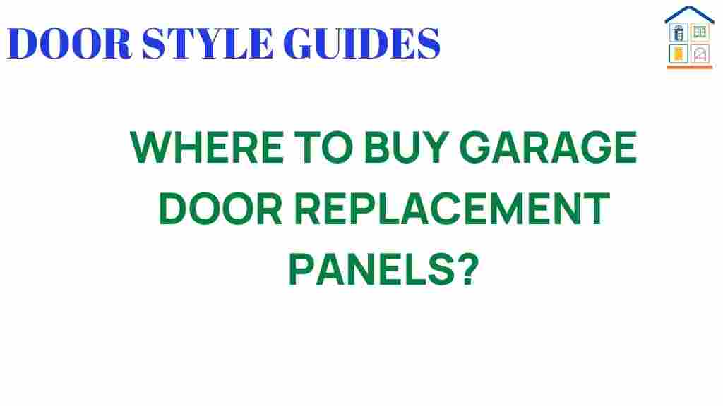 where-to-buy-garage-door-replacement-panels