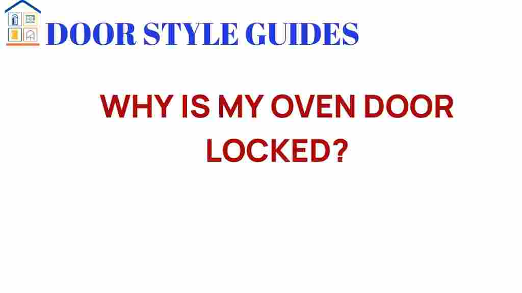 why-is-my-oven-door-locked