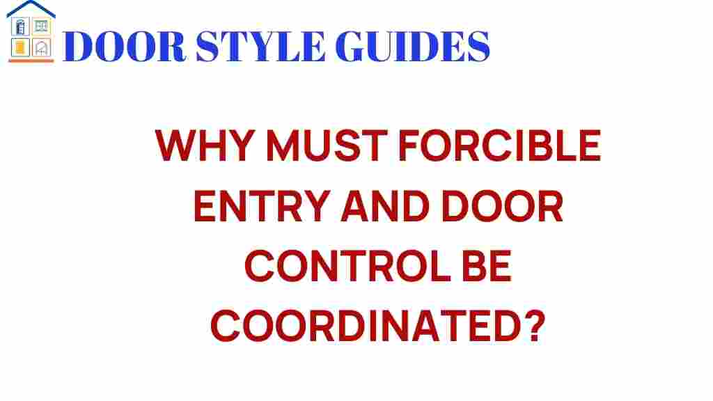 forcible-entry-door-control-coordination